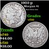 Image 1 : 1902-p Morgan Dollar $1 Grades vf++