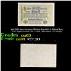 Image 1 : 1923 Fifth Issue Germany (Weimar Republic) 10 Million Mark WWI Hyperinflation Note P#106a, Watermark