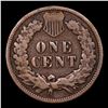 Image 3 : 1887 Indian Cent 1c Grades vg, very good