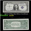 1957A $1 Blue Seal Silver Certificate Grades Choice AU/BU Slider