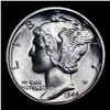 Image 2 : 1944-d Mercury Dime 10c Grades GEM FSB