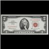 Image 2 : 1963 $2 Red seal United States Note Grades Gem CU