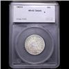 Image 4 : ***Auction Highlight*** 1869-s Seated Liberty Quarter 25c Graded ms62 details BY SEGS (fc)