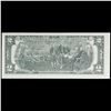 Image 3 : 1976 $2 Federal Reserve Note 1st Day of Issue, with Stamp Grades Gem CU