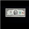 Image 2 : 1976 $2 Federal Reserve Note 1st Day of Issue, with Stamp Grades Gem CU