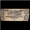 Image 2 : 1864 $10 Confederate Note, T68 Grades vf+