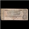 Image 2 : 1864 $10 Confederate Note, T68 Grades f+