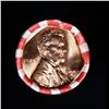 Image 2 : Shotgun Lincoln 1c roll, 1958-d 50 pcs Bank Wrapper.