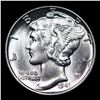 Image 2 : 1941-p Mercury Dime 10c Grades GEM+ FSB