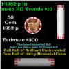 Image 1 : Shotgun Lincoln 1c roll, 1982-p 50 pcs Bank Wrapper.