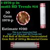 Image 1 : Shotgun Lincoln 1c roll, 1976-p 50 pcs Bank Wrapper.