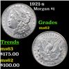 Image 1 : 1921-s Morgan Dollar $1 Grades Select Unc