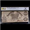 Image 2 : 1861 $100 Confederate Note, T-39 Richmond, Virginia Graded vf30 BY PCGS.