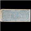 Image 3 : 1864 $10 Confederate Note, T68 Grades Select AU