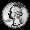 Image 2 : 1953-p Washington Quarter 25c Grades Choice+ Unc
