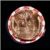 Image 2 : Shotgun Lincoln 1c roll, 1957-d 50 pcs Bank Wrapper.