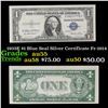 1935E $1 Blue Seal Silver Certificate Fr-1614 Grades Choice AU
