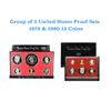 Group of 2 United States Mint Proof Sets 1979-1980 12 coins