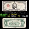 1928E $2 Red Seal United States Note Grades vf details