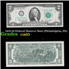 Image 1 : 1976 $2 Federal Reserve Note (Philadelphia, PA) Grades Gem CU