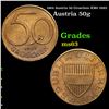 1964 Austria 50 Groschen KM# 2885 Grades Select Unc
