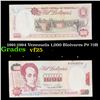 1991-1994 Venezuela 1,000 Bloivares P# 73B Grades vf+