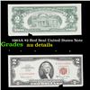1963A $2 Red Seal United States Note Grades AU Details