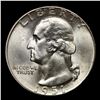 Image 2 : 1951-d Washington Quarter 25c Grades GEM+ Unc