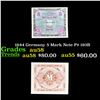 1944 Germany 5 Mark Note P# 193B Grades Choice AU/BU Slider