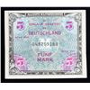 Image 2 : 1944 Germany 5 Mark Note P# 193B Grades Choice AU/BU Slider