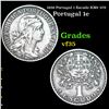 1959 Portugal 1 Escudo KM# 578 Grades vf++
