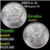 1882-o Morgan Dollar /o $1 Grades Select+ Unc