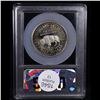 Image 3 : Proof 1991-S Mount Rushmore Modern Commem Half Dollar 50c Graded GEM++ Proof Deep Cameo By USCG