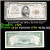 1929 $5 National Currency 'The Chase National Bank Of The City Of New York NY' Type I Grades vf+