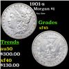 1901-s Morgan Dollar $1 Grades xf+