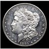 Image 2 : 1881-s Morgan Dollar $1 Grades Choice Unc PL