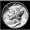 Image 2 : 1942-s Mercury Dime 10c Grades GEM+ Unc