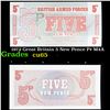 1972 Great Britain 5 New Pence P# M4A Grades Gem CU