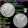 1895-s Morgan Dollar $1 Graded Select Unc BY USCG