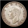 Image 2 : 1942 Great Britain 1/2 Crown KM-856 Grades xf+
