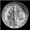 Image 3 : 1945-p Mercury Dime 10c Grades GEM++ Unc