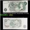 1960-1977 Great Britain 1 Pound Note  P# 374G Grades vf+