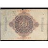 Image 3 : 1907 Germany 20 Mark Note P#25B Grades vf+