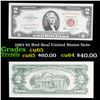 1963 $2 Red Seal United States Note Grades Gem CU