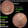 Russia 1819?? ?? Kopek C# 117.3 Grades Select AU