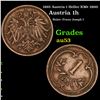 1895 Austria 1 Heller KM# 2800 Grades Select AU