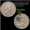 1964 East Caribbean States 10 Cents KM# 5 Grades Select AU