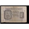 Image 2 : 1943 Great Britain 1 Shilling Note P# M2 Grades vf+
