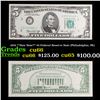 Image 1 : 1974 **Star Note** $5 Federal Reserve Note (Philadelphia, PA) Grades Gem+ CU
