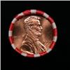 Image 2 : Shotgun Lincoln 1c roll, 1995-d 50 pcs Bank Wrapper.